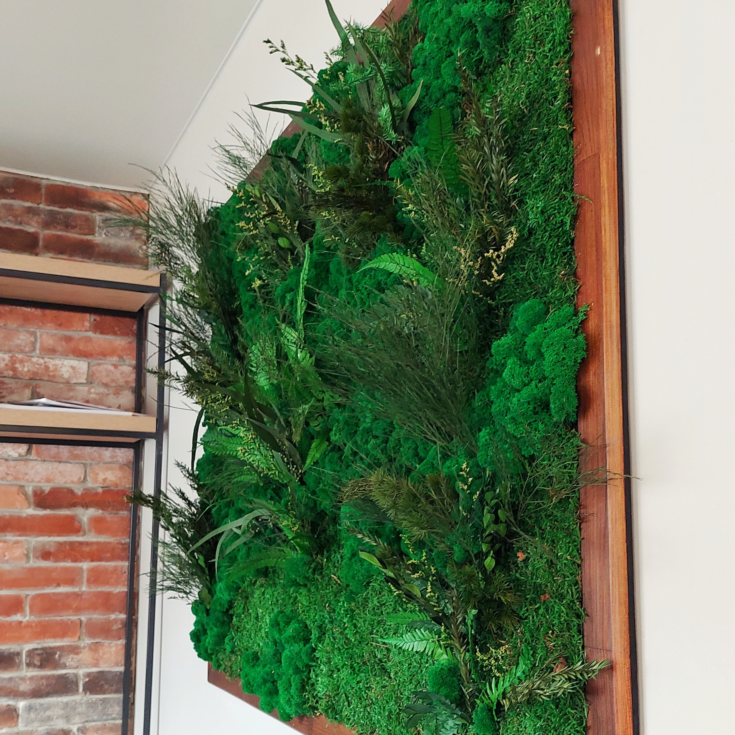 картина из стабилизированных растений